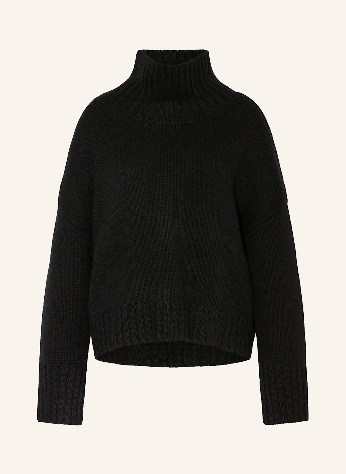 Soft Goat Cashmere-Pullover schwarz von SOFT GOAT