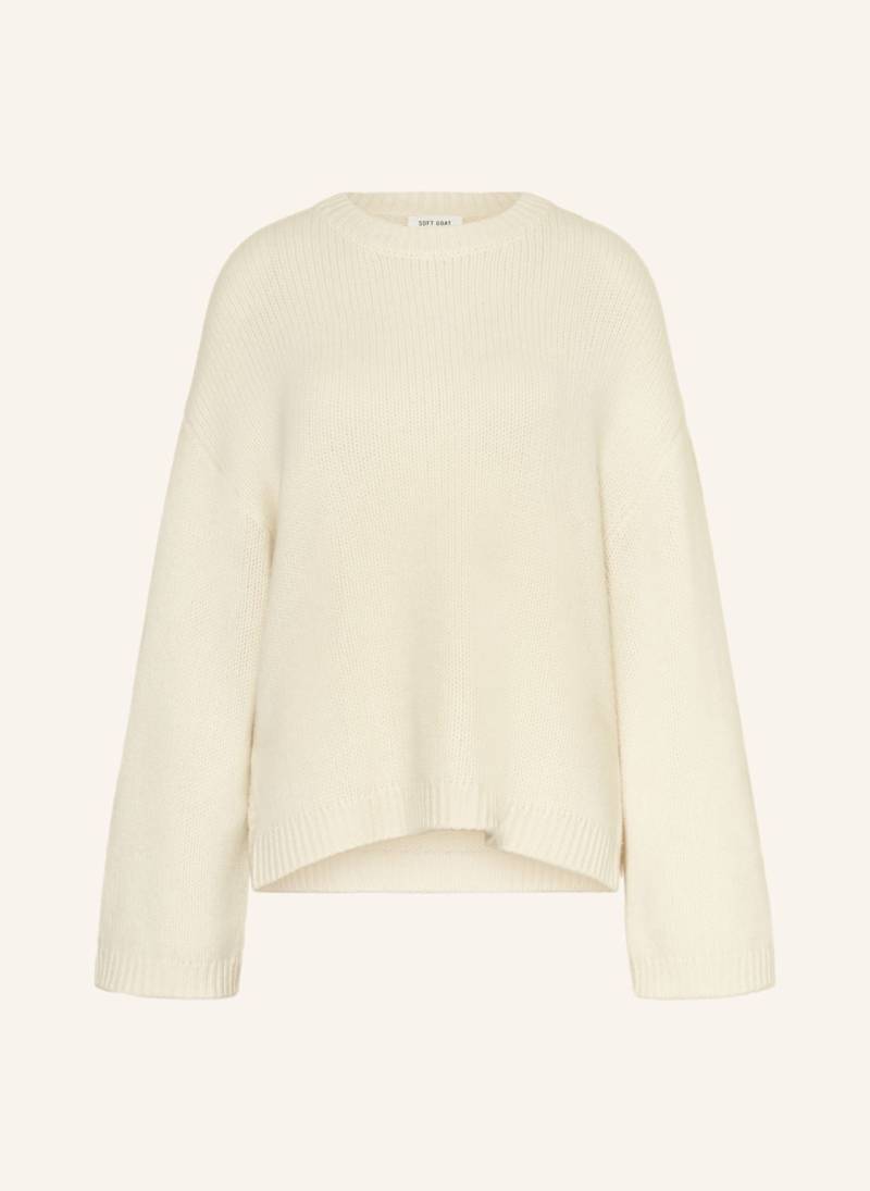 Soft Goat Cashmere-Pullover weiss von SOFT GOAT
