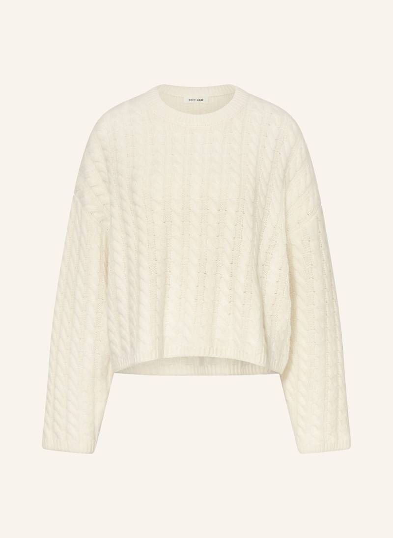Soft Goat Cashmere-Pullover weiss von SOFT GOAT