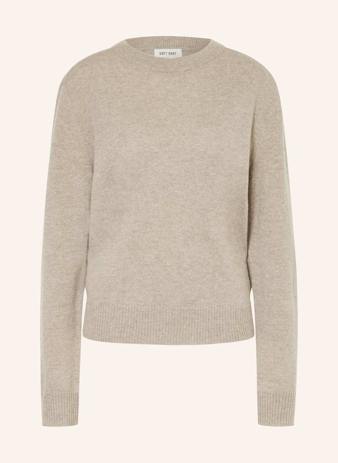 Soft Goat Set: Cashmere-Pullover Und Strickhose Aus Cashmere grau von SOFT GOAT