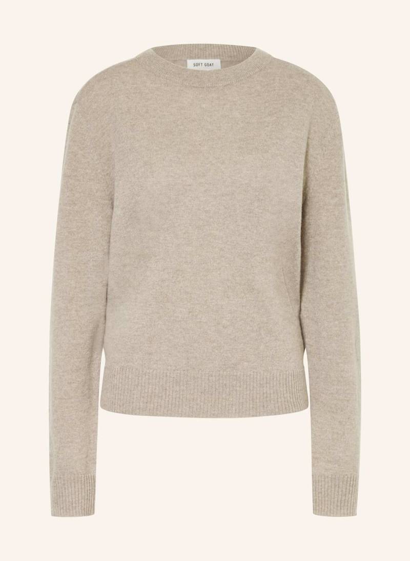 Soft Goat Set: Cashmere-Pullover Und Strickhose Aus Cashmere grau von SOFT GOAT