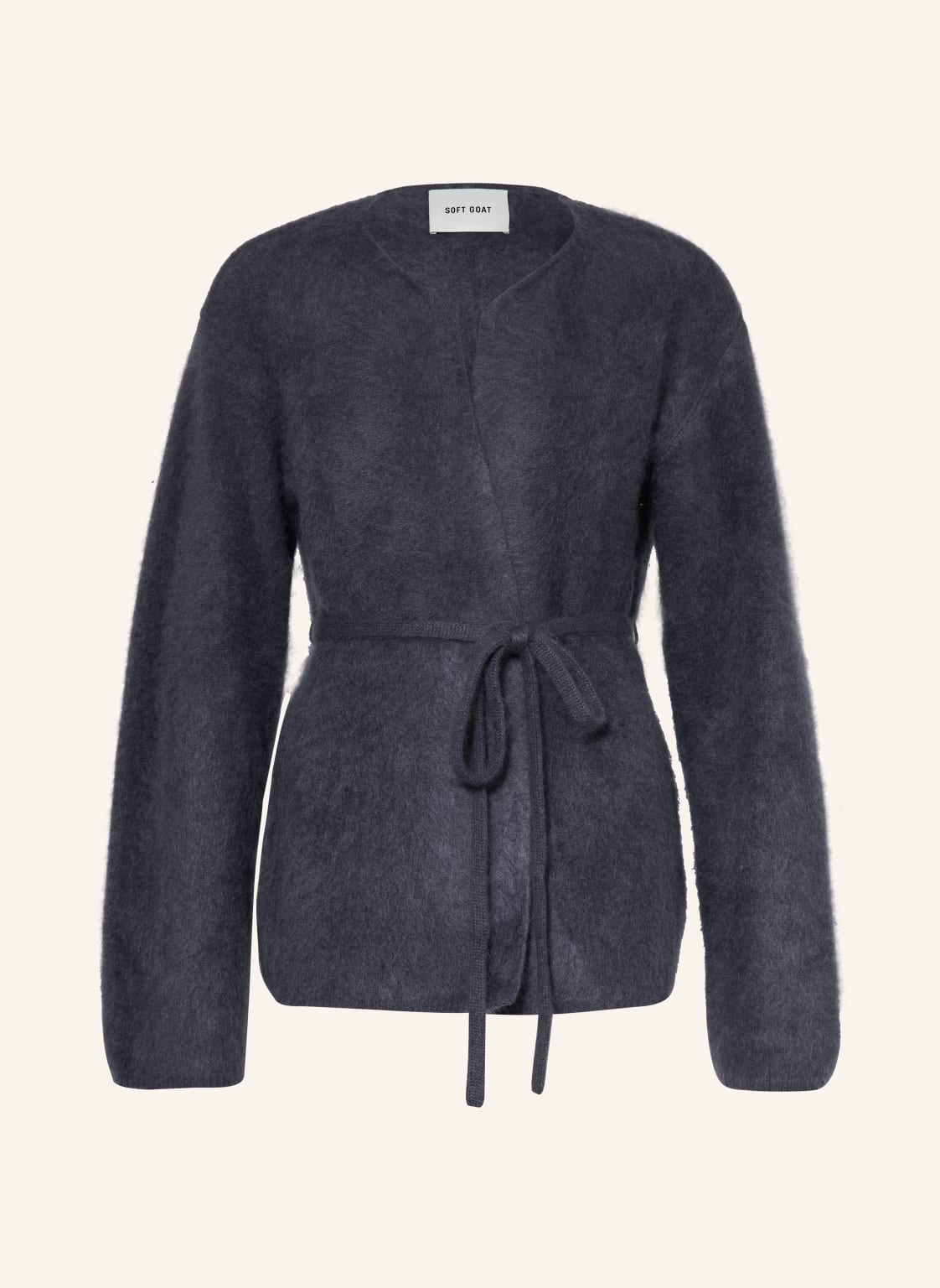 Soft Goat Strickhülle Aus Cashmere grau von SOFT GOAT