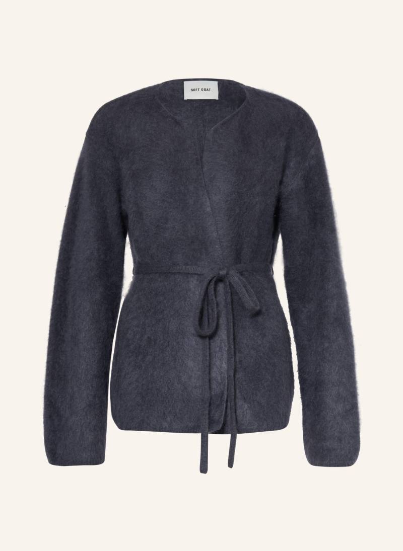 Soft Goat Strickhülle Aus Cashmere grau von SOFT GOAT