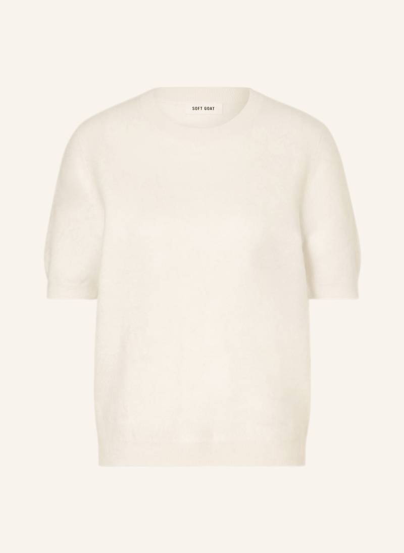 Soft Goat Strickshirt Aus Cashmere weiss von SOFT GOAT