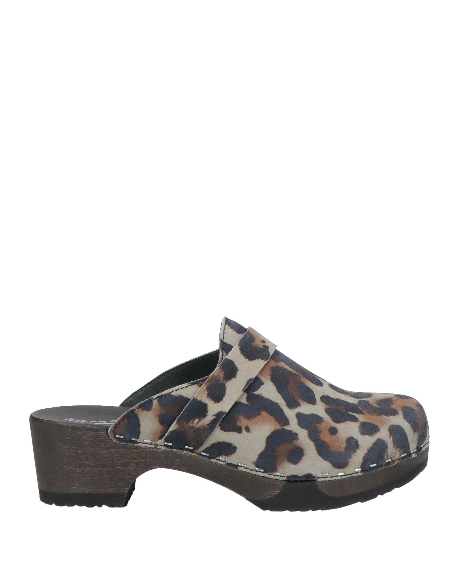 SOFTCLOX Mules & Clogs Damen Grau von SOFTCLOX