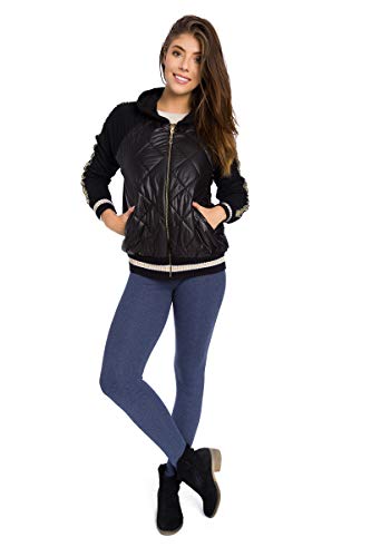 SOFTAIL Damen Leggings mit Fleece-Futter, Dicke Winter Leggings, Damen Lässig Warm Dehnbar In Voller Länge Thermohose, Bauchkontrolle, Superweiche Leggings, Übergröße P28 von SOFTSAIL