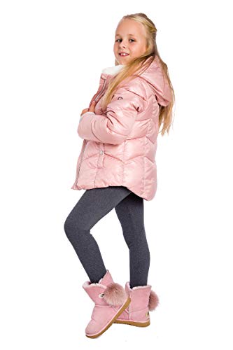 SOFTSAIL Kids Warme Kinder-winterleggings, Dicke, Mit Baumwollfleece Gefütterte Hose Für Mädchen Warme Dicke Leggings Für Kalte Tage Thermo-Leggings Für Kinder CHILD28 von SOFTSAIL