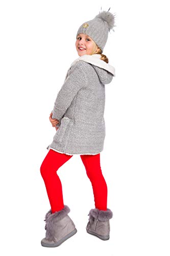 SOFTSAIL Kids Warme Kinder-winterleggings, Dicke, Mit Baumwollfleece Gefütterte Hose Für Mädchen Warme Dicke Leggings Für Kalte Tage Thermo-Leggings Für Kinder CHILD28 von SOFTSAIL