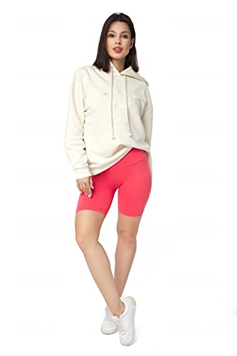 SOFTSAIL Leggings Damen Radlerhose Aus Baumwolle High Waist Bauchkontrolle Yoga Gym Sporthose Damen Kurz Figurformend Atmungsaktiv Elastisch Koralle 44 SOFTSAIL Leggings Damen Radlerhose Aus Baumwolle High Waist Bauchkontrolle Yoga Gym Sporthose Damen Kurz Figurformend Atmungsaktiv Elastisch Koralle 44 von SOFTSAIL