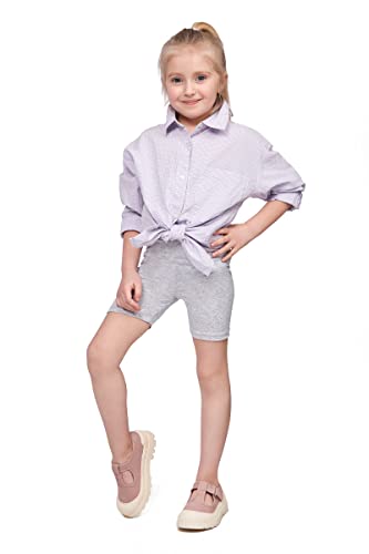 SOFTSAIL Leggings Mädchen Radlerhose Kurze Hose Aus Baumwolle Kinder Sporthose Tanzhose Atmungsaktiv Weich Elastisch Sommer Sport Aschgrau 122-128 - 7-8 Jahre SOFTSAIL Leggings Mädchen Radlerhose Kurze Hose Aus Baumwolle Kinder Sporthose Tanzhose Atmungsaktiv Weich Elastisch Sommer Sport Aschgrau 122-128 - 7-8 Jahre von SOFTSAIL