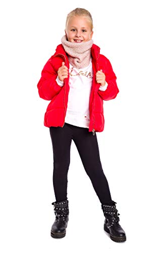 SOFTSAIL Thermoleggings Mädchen Gefütterte Winter-Leggings aus Baumwolle Kinder-Leggings, Schwarz 10 Jahre von SOFTSAIL