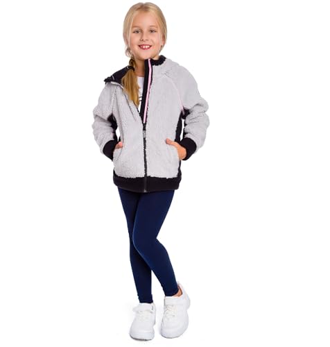 SOFTSAIL Vollständige Baumwoll-Leggings für Mädchen für Kinder | Einfarbige Baumwoll-Leggings für Schule Tanz Spiel und Freizeit | Dehnbare elastische solide weiche Hosen für Kinder, 2-13 Jahre von SOFTSAIL