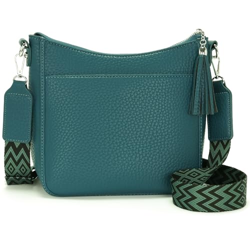 SOGYECS Handtasche Damen Mittelgroß Tasche Damen Umhängetasche Groß Damenhandtasche Grün Crossbody bag damen von SOGYECS