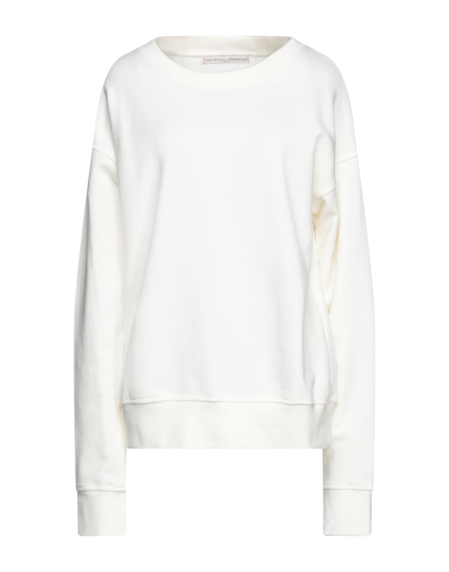 SOHO DE LUXE......ESSENTIAL Sweatshirt Damen Weiß von SOHO DE LUXE......ESSENTIAL