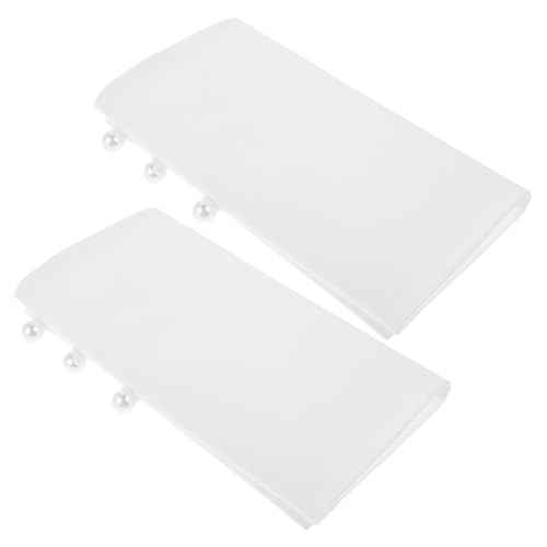 SOIMISS Abnehmbare Baumwollmanschetten Für Damen Stylische Handgelenksmanschetten Für Blusen Pullover Und Anzüge Bequeme Und Atmungsaktive Fake Ärmel Weiße Cuffs Für Outfits von SOIMISS