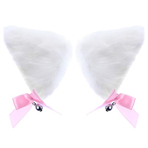 SOIMISS 1paar Katze Ohren Haarclip Für Mädchen Niedlicher Barrette Mit Für Halloween Cosplay Und Partys Design Haaraccessoire Für Damen von SOIMISS