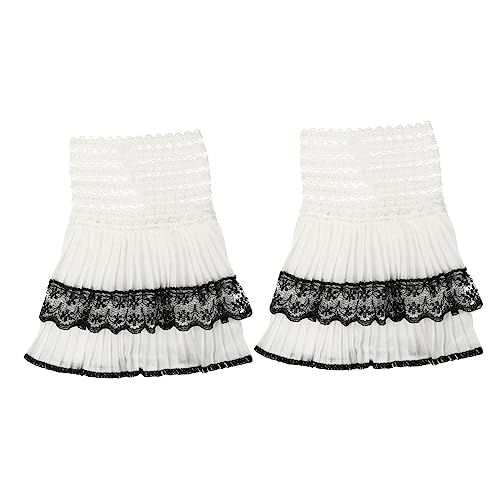 SOIMISS Spitzenmanschetten Für Handgelenk Abnehmbare Ärmelmanschetten Aus Spitze Fake-handgelenksmanschetten Für Hochzeit Und Kostüme von SOIMISS