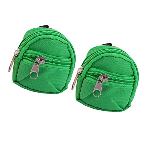 SOIMISS Mini-geldbörsen-schlüsselanhänger 2 Stück Schlüsselanhänger Taschen Reißverschluss Rucksackform Schlüsselanhänger Für Frauen Und Männer Für Freunde von SOIMISS