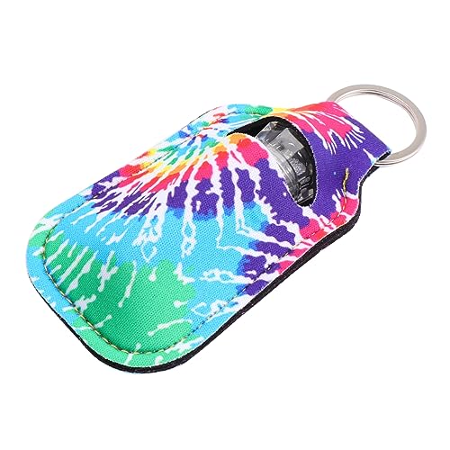 SOIMISS 1satz Neopren Handflasche Mit Schlüsselanhänger Teiliges Für Alkohol Und Toilettenflaschen Farbenfroh Für Reisen Und Sport Leicht Tragbar von SOIMISS