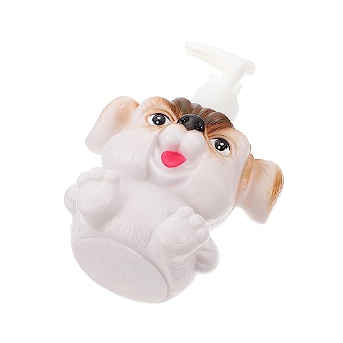 SOIMISS 1 Stück Cartoon Dog Reise und Lotionflasche Tragbarer Container für Shampoo Körperwäsche und Handcreme mit Abnehmbarer Düse und Auslaufsicherem Design für Unterwegs von SOIMISS