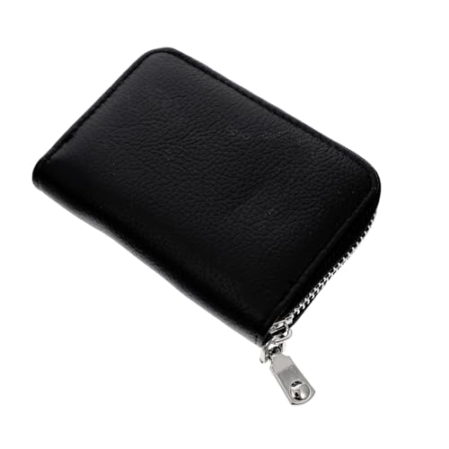 SOIMISS 1 Stück Kleingeldbörse mit Kartenfächern Kompakte Schützende Geldbörse für Damen und Herren für Reise Arbeit und Alltag Schwarz Multifunktional Leicht und Strapazierfähig von SOIMISS