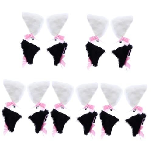 SOIMISS 10paare Katzenohren Haarclips Furry Tier Haarspangen Für Mädchen Und Frauen Für Cosplay Fotoshootings Partys Und Bühnenauftritte Vielseitige Haaraccessoires von SOIMISS