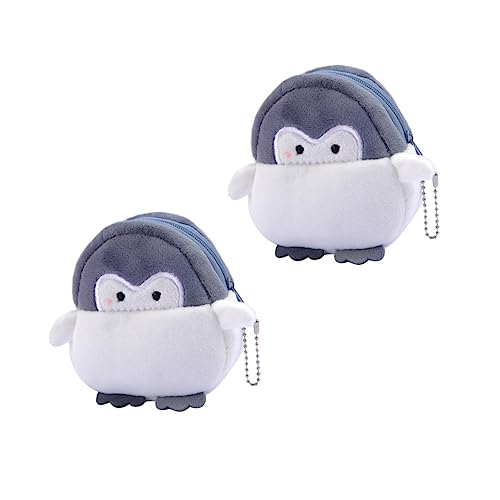 SOIMISS 10stücke Kawaii Pinguin Münzbeutel Plüsch Geldbörse Für Lippenstift Und Kleingeld Niedliche Tier Kosmetiktasche Für Damen Und Teenager Praktisches Für Freundinnen von SOIMISS