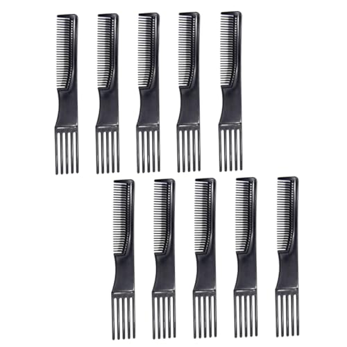 SOIMISS 10 Stück Langlebiger Kunststoffkamm Antistatischer Haarkamm für Haarstyling Langzahniger Friseurkamm für Männer und für Friseure und Zuhause von SOIMISS