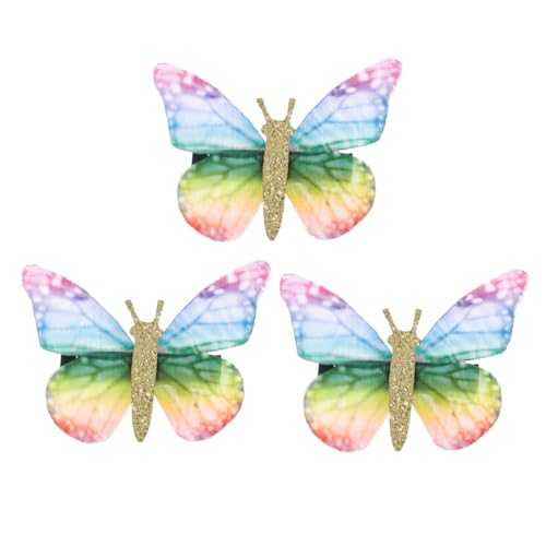 SOIMISS 10 Stück Teiliges Dünne Schmetterlings haarspangen aus Zartem Tüll Leichte Haarklammern für Mädchen Vielseitiger Haarschmuck für Party und Alltag Schonend und Langlebig von SOIMISS