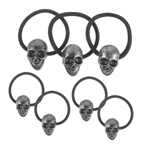 SOIMISS 10 Stück Teiliges Elastische Haarbänder mit Gothischer Haarschmuck für Damen und Mädchen Halloween Haarseile Strapazierfähig und Einfach zu Tragen Vielseitig Kombinierbar für von SOIMISS