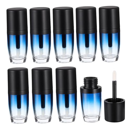 SOIMISS 10 Stück Teiliges Frosted Gradient Lip Gloss Tuben Leere Lippenbalsam Behälter Kompakt Nachfüllbar Tragbar für Reisen und Vielfältige Kosmetikflüssigkeiten von SOIMISS