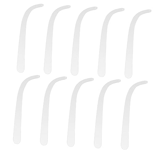 SOIMISS 10 Stück Teiliges Transparente Ohrringhalter Sticks für Schmuckpräsentation Stabile Ear Earring Sticks zur Einfachen Ohrringaufbewahrung und Display Direktes Tragen von SOIMISS