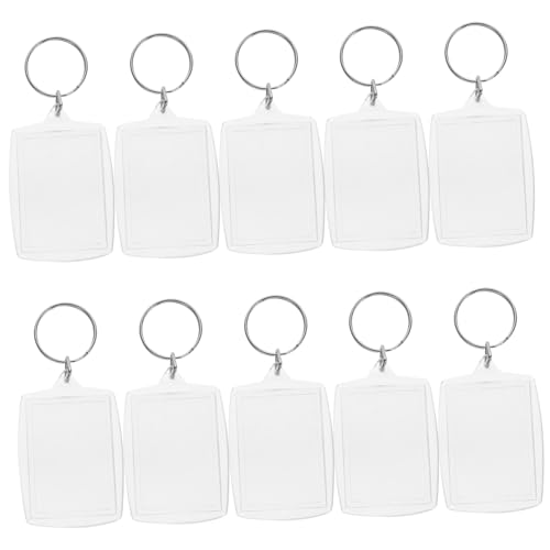 SOIMISS 100stücke Transparente Schlüsselanhänger Mit Fotoeinlage Schlüsselring Mit Splitting Für Personalisierte Bilder Für Und Kreative Projekte SOIMISS 100stücke Transparente Schlüsselanhänger Mit Fotoeinlage Schlüsselring Mit Splitting Für Personalisierte Bilder Für Und Kreative Projekte von SOIMISS