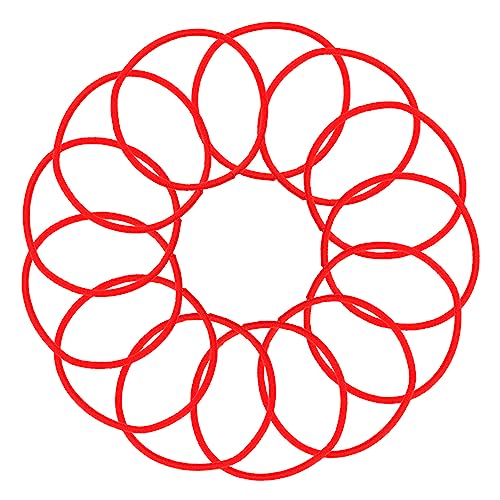 SOIMISS 100stücke Elastische Haargummi Dünne Gummibänder Farbige Haarbänder Für Junge Mädchen Und Erwachsene von SOIMISS