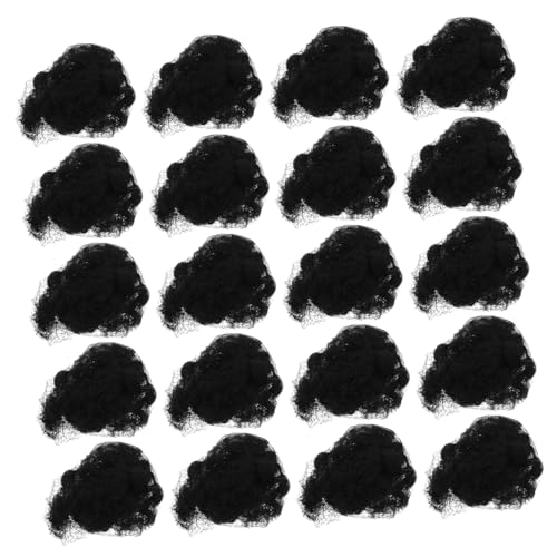 SOIMISS 100stücke Haarnetze Für Dutts Unsichtbare Haarnetze Elastische Netz-haarnetze Schwarze Für Damen Dutt-abdeckung Für Haare Netz Für Haare Elastisches Netz-haarnetz Für Dutts Unsicht von SOIMISS