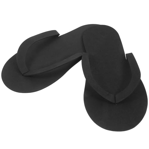 SOIMISS 12 Paare Faltbare EVA Hausschuhe Offen Zeh Rutschfest Schnell Trocknend Leichte Gäste Slipper für Damen Herren Reise Hotel Zuhause Spa von SOIMISS