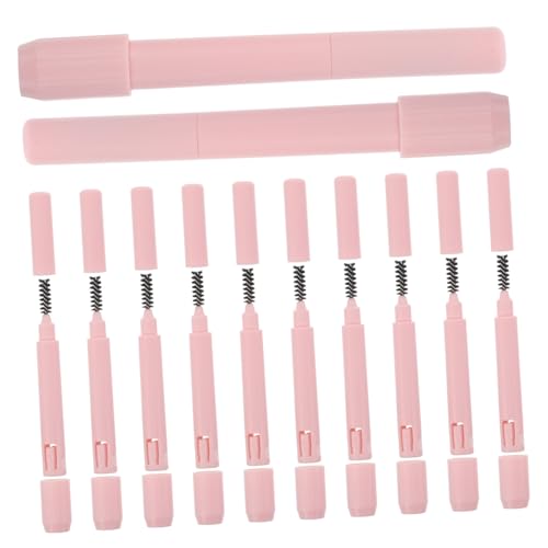 SOIMISS 12 Stück Augenbrauenstift-verlängerung Werkzeuge Zum Zeichnen Von Augenbrauen Stiftverlängerungshalter Extender Für Schreibwerkzeuge Erweiterung Für Augenbrauenstift Abs Rosa von SOIMISS