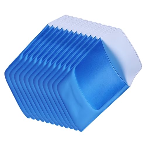 SOIMISS 12Stücke Stift Organizer für Krankenschwestern PVC Stiftetasche mit Taschenschutz für Hemden Wiederverwendbare Stiftetasche für Büro und Arztbedarf von SOIMISS