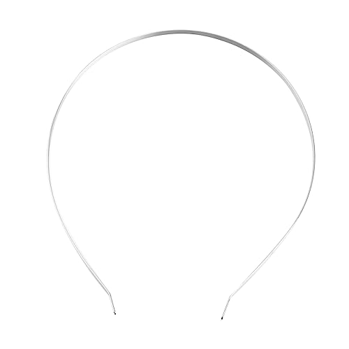 SOIMISS 12 Stück Teiliges Haarband Damen Silberfarbene Haarreifen Langlebig und Vielseitig für DIY Haarschmuck und Stilvolle Kopfbedeckung von SOIMISS