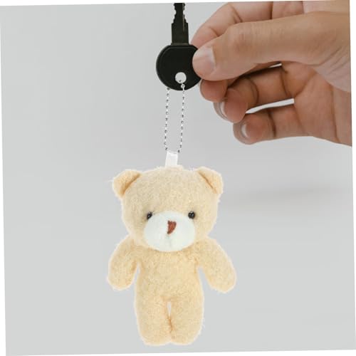 SOIMISS 12 Stück Teiliges Mini Plüsch Anhänger aus Pp baumwolle Niedliche Kuscheltier Schlüsselanhänger für Rucksack Handtasche DIY Dekoration Sanft und Langlebig von SOIMISS