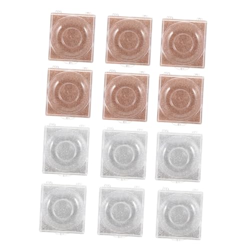 SOIMISS 12 Stücke Wimpern Organizer Wimpernhalter aus Kunststoff für Falsche Wimpern Kasten für Reisen und Schönheitssalons von SOIMISS