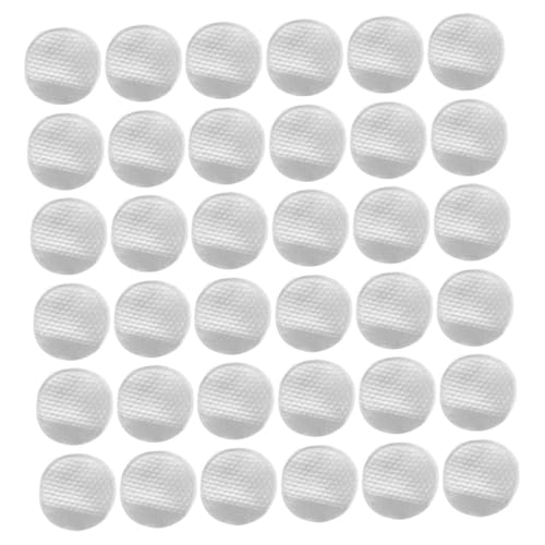 SOIMISS 120stücke Runde Make-up-entferner-pads Aus Vliesstoff Für Gesicht Augen Und Lippen Beidseitig Mit Perlentextur-design Für Verbesserte Reinigungskraft Tragbar Mit Taschendesign von SOIMISS