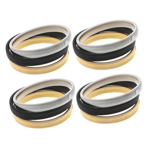 SOIMISS 12stücke Hemdärmelhalter Aus Metall Für Herren Elastische Rutschfeste Ärmelstabilisatoren Verstellbare Ärmelbänder Passend Für Business Und Freizeitkleidung von SOIMISS