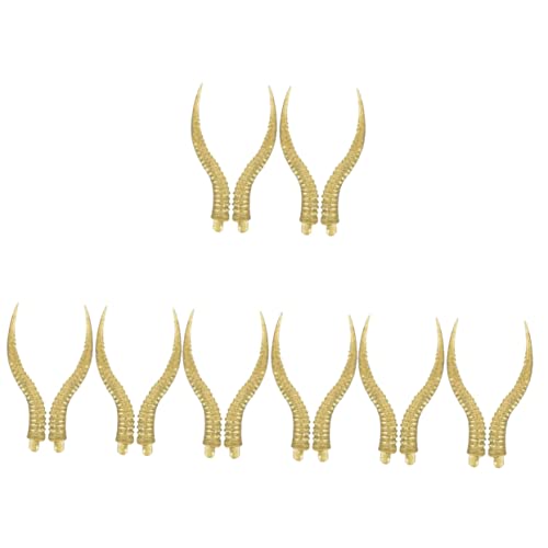 SOIMISS 16stücke Teiliges Schafhorn Haarschmuck Für Halloween Teufelshorn Kopfschmuck Kreative Kostümrequisiten Für Cosplay Und Partys Langlebig Und Zu Tragen von SOIMISS