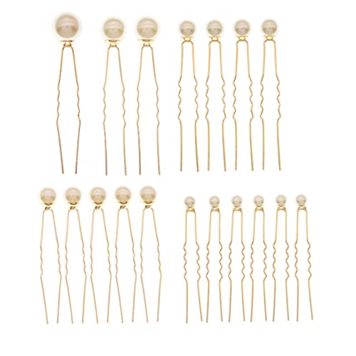SOIMISS 18stücke Haarnadeln Für Dutts Und Hochzeit Haarspangen Perlen Haarstäbe Für Frauen Leicht Und Tragbar Geeignet Für Party Alltag Und Feiertage von SOIMISS