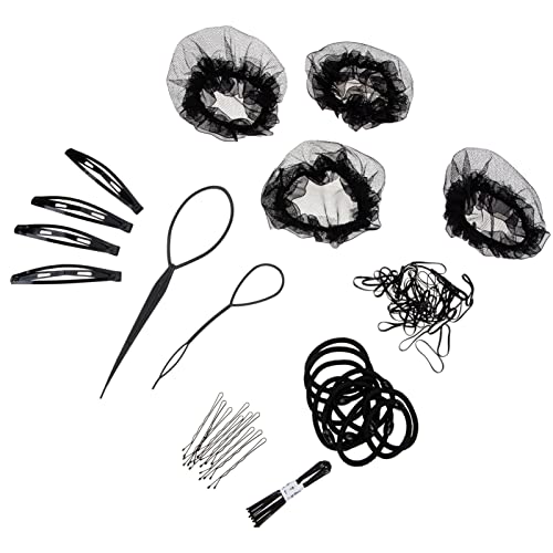 SOIMISS 1Satz Haarnetz Brötchen Haarschmuck für Ballettfrisuren Elastisch und Atmungsaktiv Unsichtbare Haarnetze für Damen DIY Haarstyling Zubehör von SOIMISS