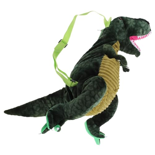 SOIMISS 1Stk Dinosaurier-Schultasche Plüsch Rucksack Kinder Dino Rucksack für Kinder Tasche in Dinosaurierform Büchertasche für Mädchen Schulranzen für Jungen Kindergartentasche Green SOIMISS 1Stk Dinosaurier-Schultasche Plüsch Rucksack Kinder Dino Rucksack für Kinder Tasche in Dinosaurierform Büchertasche für Mädchen Schulranzen für Jungen Kindergartentasche Green von SOIMISS