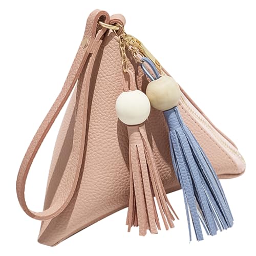 SOIMISS 1stück Mini Zipper Wallet Damen Schlüssel Etui Triangular Handtasche Praktische Umhängetasche Für Schlüssel Und Kleingeld Für Alltag Und Ausgehen von SOIMISS