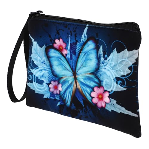 SOIMISS 1stück Stilvolles Butterflies Münz-Portemonnaie Aus Robustem Material Kleiner Aufbewahrungsbeutel Für Geld Und Münzen Für Partys Reisen Und Alltag von SOIMISS
