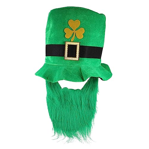 SOIMISS 1stück Kleiner Grüner Hut Mit Dekorativem Kleeblatt Und Für Patrick's Day Witziges Party-accessoire Für Erwachsene Für Fotorequisiten Und Festlichkeiten von SOIMISS